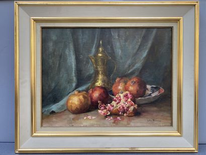 Lillie HONNORAT (XIX-XX)

Nature morte aux...