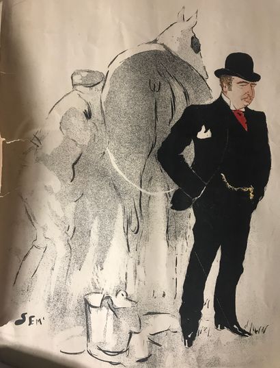 SEM (1863-1934)

Ensemble de six caricatures...