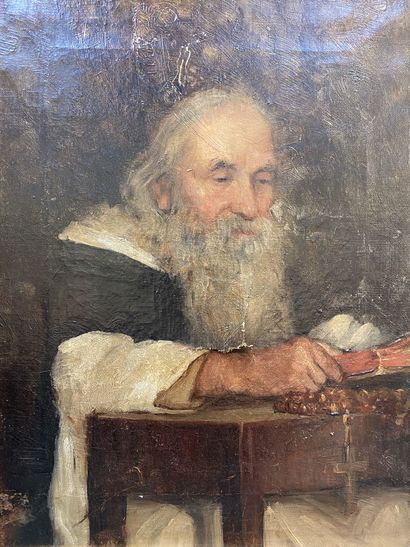 École HOLLANDAISE du XIXème siècle

Moine...