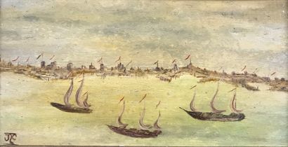 École FRANCAISE du XIXème siècle

Trois bateaux...