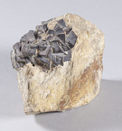 PYRITE DANS GANGUE LA MORTE ISERE (12cm)