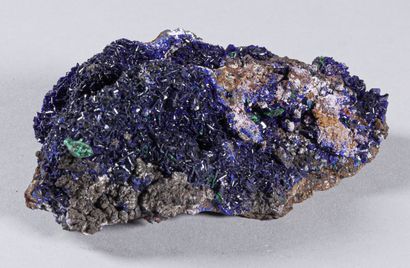 AZURITE TAZALAGHT MAROC (13cm)