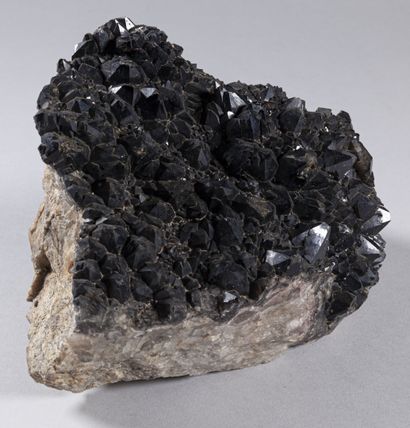 TRES RARE QUARTZ MORION LA POYPE ISERE (...