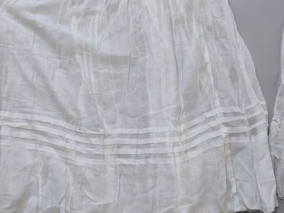 Costumes and accessories of a bourgeois wardrobe...