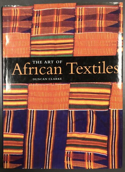 A collection of five books on fabrics and...