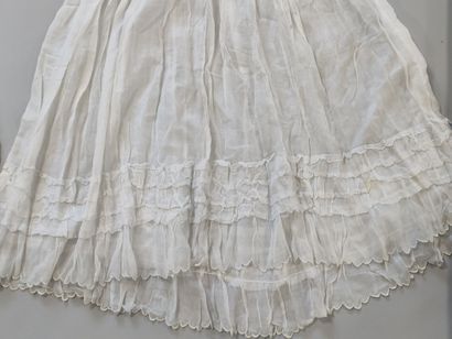 Costumes and accessories of a bourgeois wardrobe...