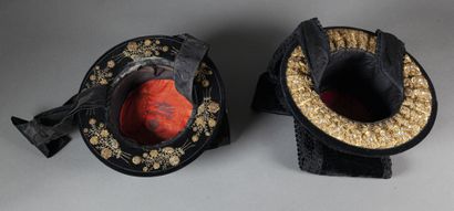 Two ladies' hats, Tyrol, circa 1900, similar...