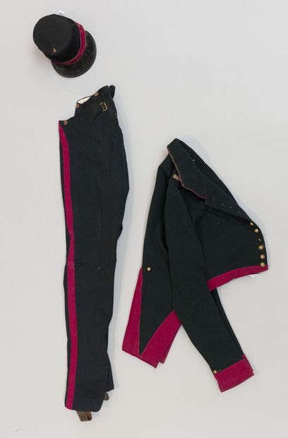 Swiss uniform, late 19th-early 20th century,...