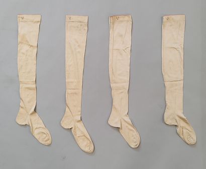 Costumes and accessories of a bourgeois wardrobe...