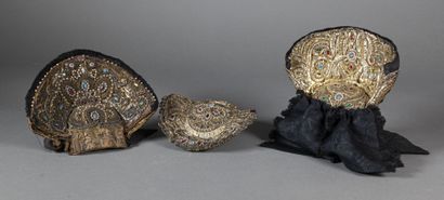 Set of three headdresses, southern Germany...