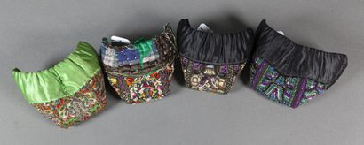 Meeting of seven traditional headdresses,...