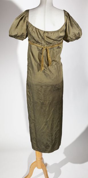 Empire period dress, high-waisted dress with...