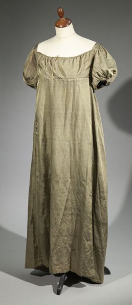 Empire period dress, high-waisted dress with...
