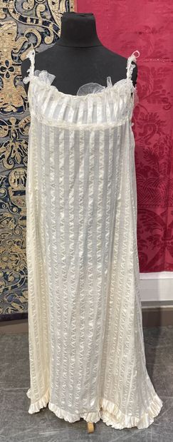 Day dress, Empire period, high-waisted dress,...