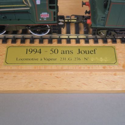 JOUEF (HO). Loco vapeur 231G-276, avec son...
