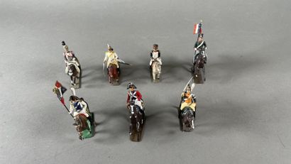 CBG - Ier Empire
7 Cavaliers disparates dont...