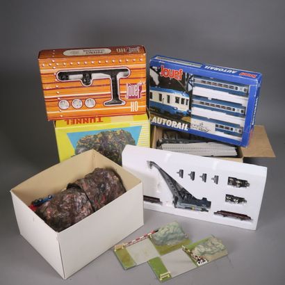 DIVERS (HO). Coffret Potence Jouef ref 9320...