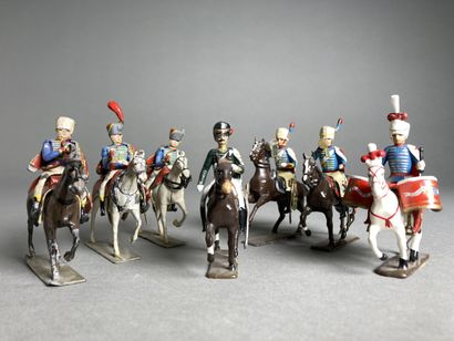 CBG - Ier Empire
Chasseurs à cheval - 7 cavaliers...