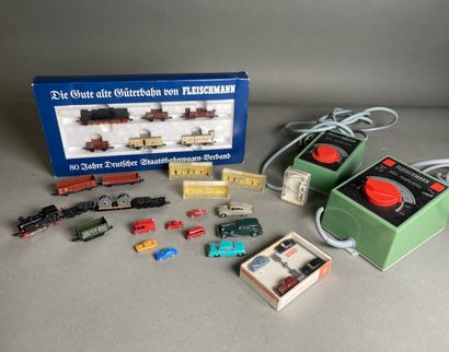 FLEISCHMANN et MINITRIX (N)
Coffret anniversaire...