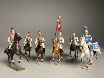 CBG - Ier Empire
Six carabiniers dont un...