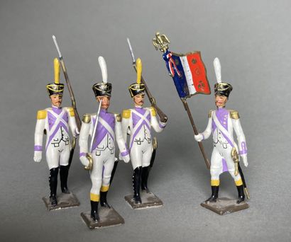 CBG - Ier Empire
Voltigeurs - 4 sujets