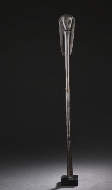 *Sceptre, Tchokwe/Lunda, Angola
Bois 
L....