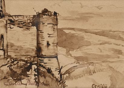Émile Henri BERNARD (1868-1941)
Orvieto
Plume...
