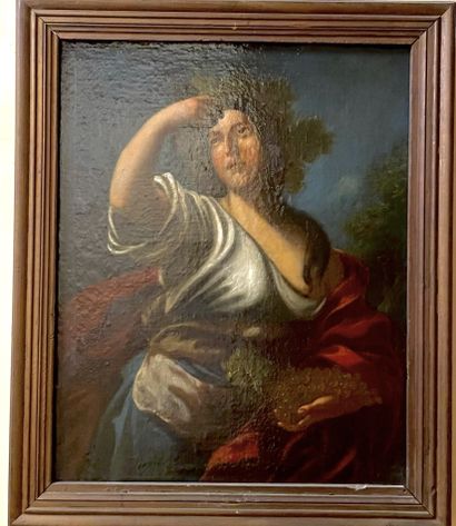 École ITALIENNE du XVIIIe siècle
Allégorie...