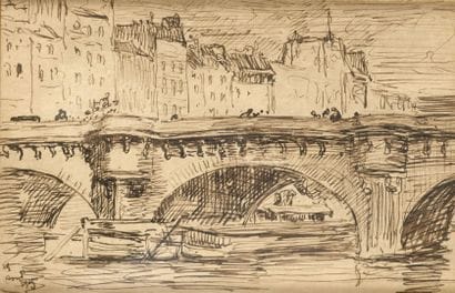 Maximilien LUCE (1858-1941)
Le Pont-Neuf,...