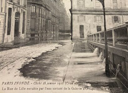 Album de cartes postales dont vieux métiers,...