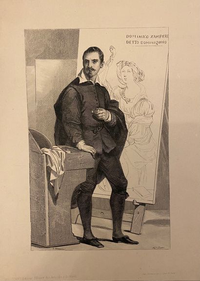 Un lot de gravures et manuscrits dont page...