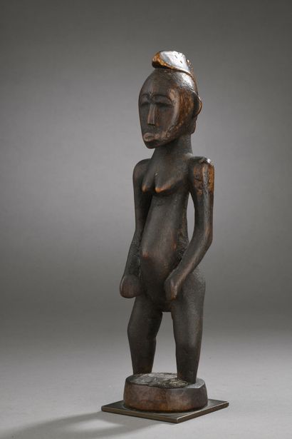 Statuette féminine Senoufo, Côte d'Ivoire...