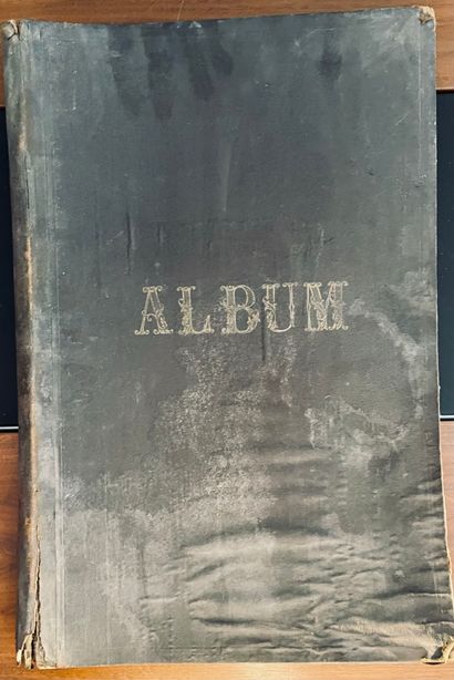 Album de photo petit in folio, la reliure...