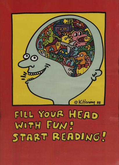 Keith HARING (1958 - 1990)
Edition 1988
Fill...