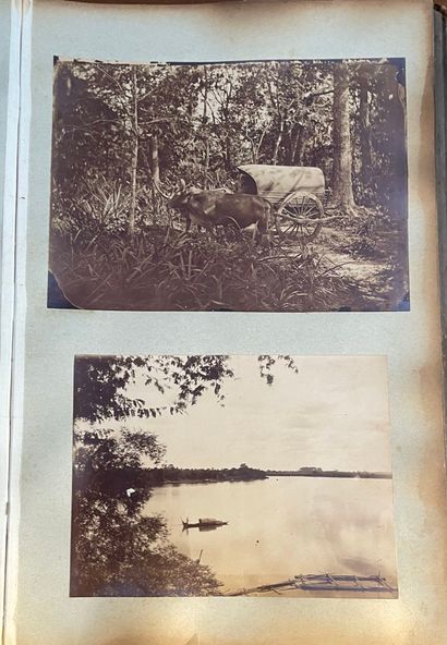 Album de photo petit in folio, la reliure...