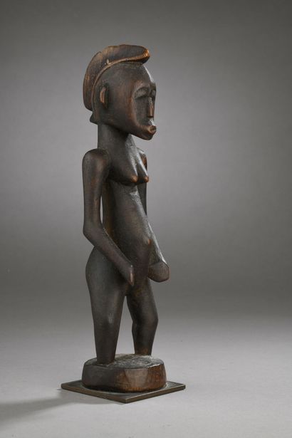 Statuette féminine Senoufo, Côte d'Ivoire...