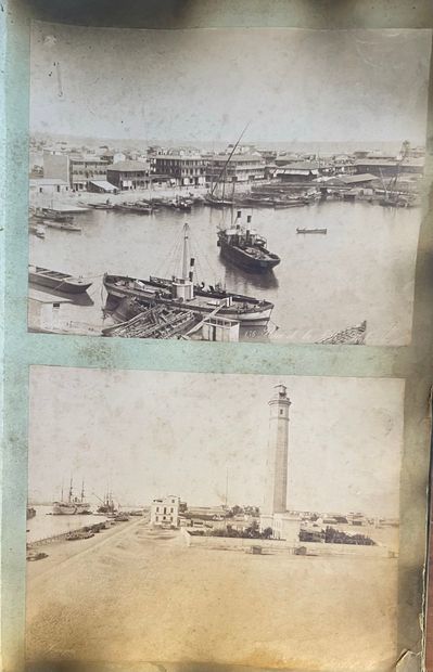 Album de photo petit in folio, la reliure...