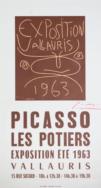 Pablo PICASSO (1881-1973)
Exposition Vallauris,...