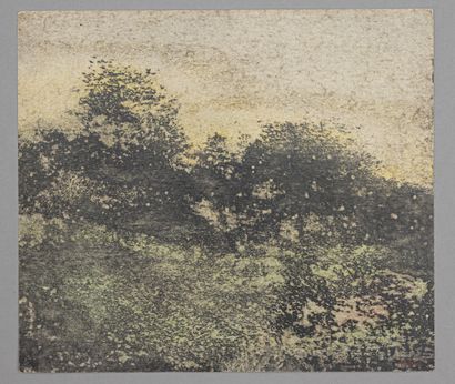 Jean BATAIL (1930-2021)
Paysage nébuleux
Aquarelle...