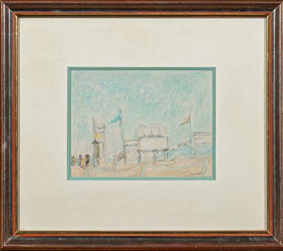André LAURAN (1922-2009)
Gruissan Plage,...