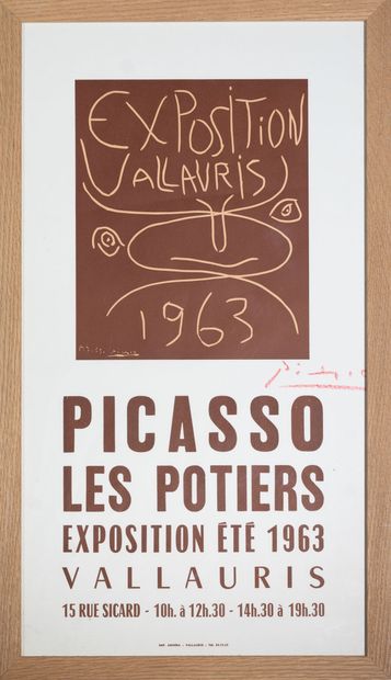 Pablo PICASSO (1881-1973)
Exposition Vallauris,...