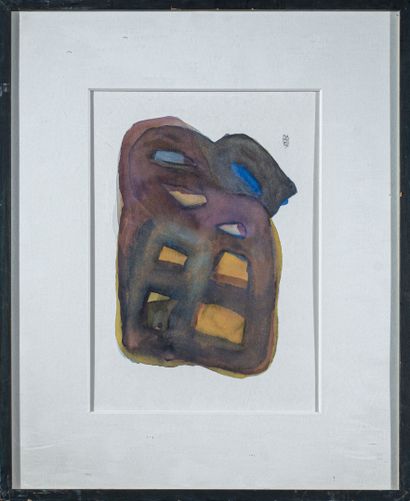 Jean-Noël BACHÈS (né en 1949)
Sans titre
Aquarelle,...