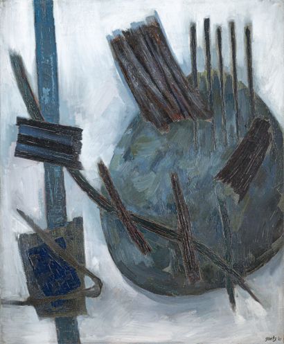 Henri GOETZ (1909-1989) 
Sans titre, 1960
Huile...