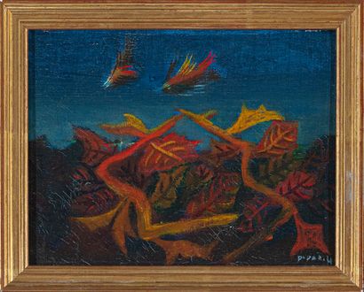 Georges PAPAZOFF (1894-1972)
Oiseaux enchantés,...