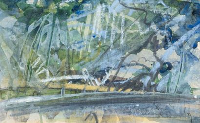 Georges ROMATHIER (1927-2017)
Sans titre
Aquarelle,...