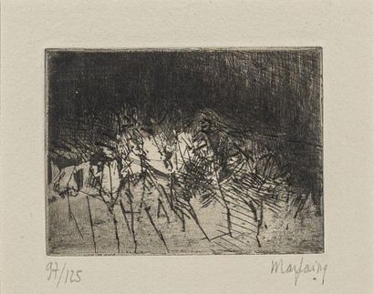 André MARFAING (1925-1987)
Sans titre
Gravure...