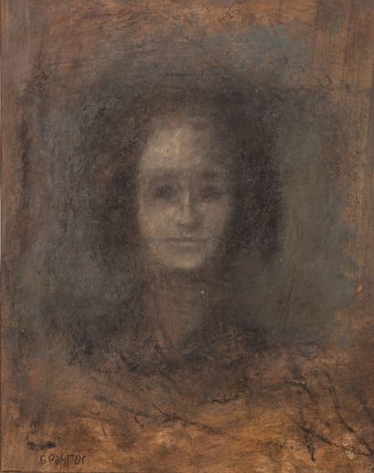 Gilbert PASTOR (1932-2015)
Portrait de jeune...