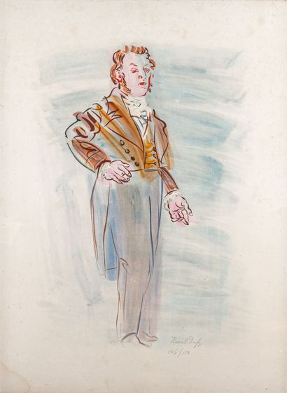 Raoul DUFY (1877-1953)
Portrait d'André-Marie...