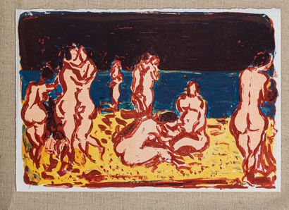 André COTTAVOZ (1922-2012)
Les 16 heures...