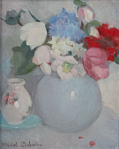 Michel DUBOST (1879-1952)
Vases et bouquet...
